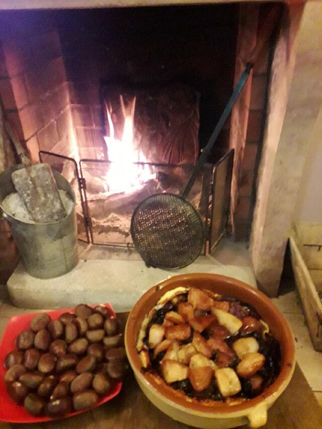 Une petite flambée :) 