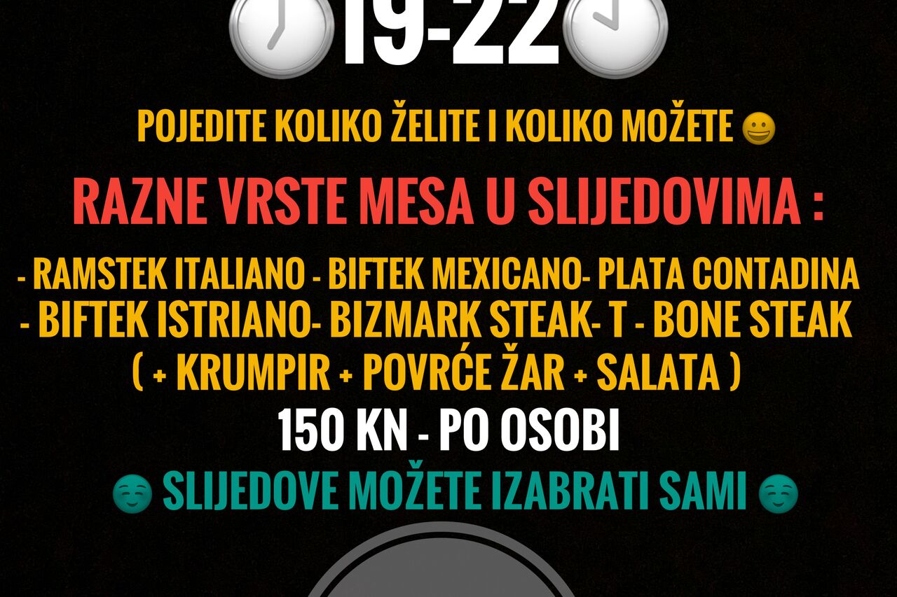 ALL YOU CAN EAT - MEAT