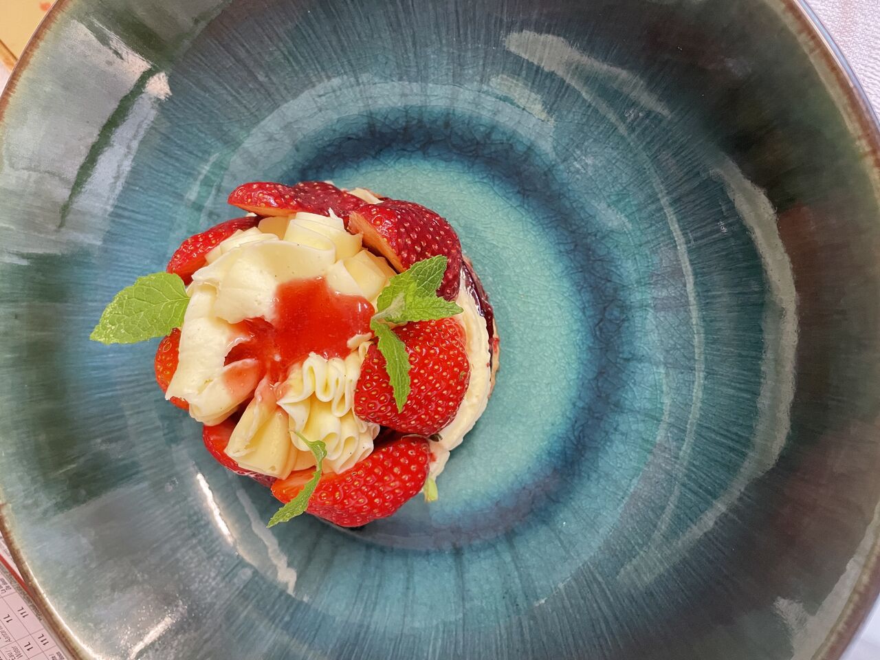 Fraisier à ma façon