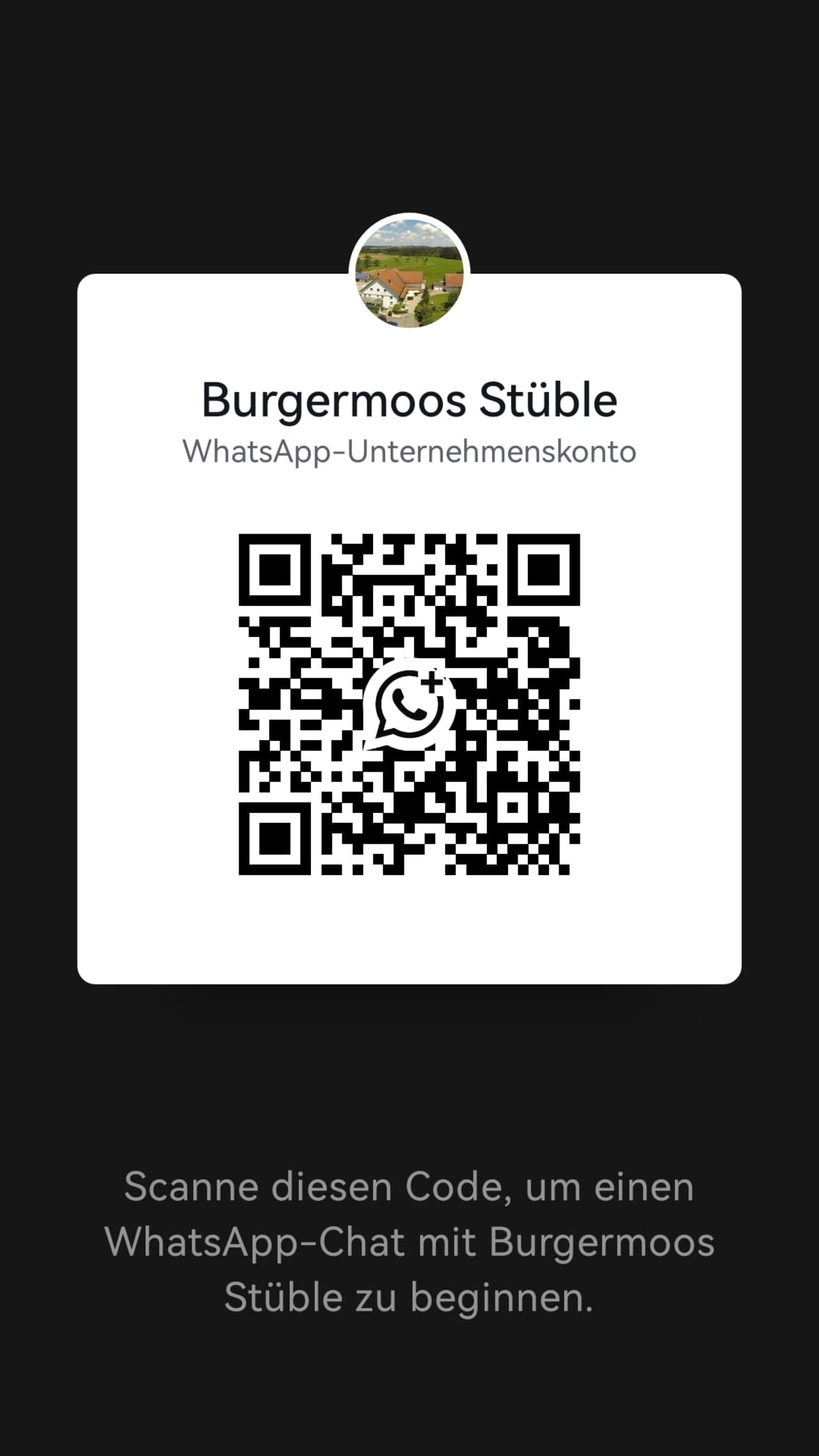 WhatsApp Reservierung