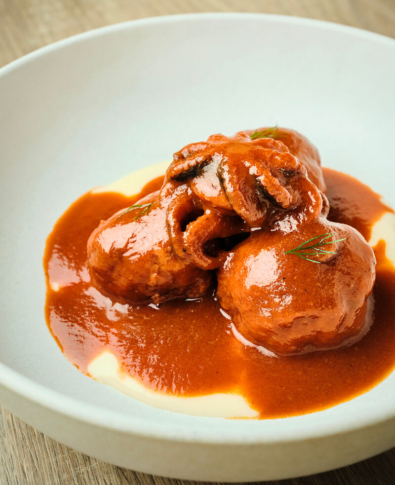 Albóndigas mar y montaña