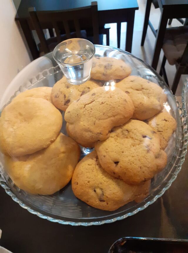 Mes cookies maison chocolat blanc, chocolat au lait et chocolat noir suivant les semaines