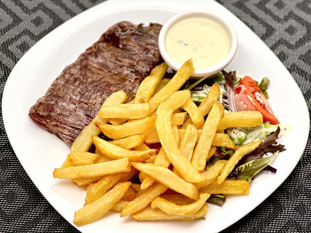 Beefsteak sauce béarnaise 