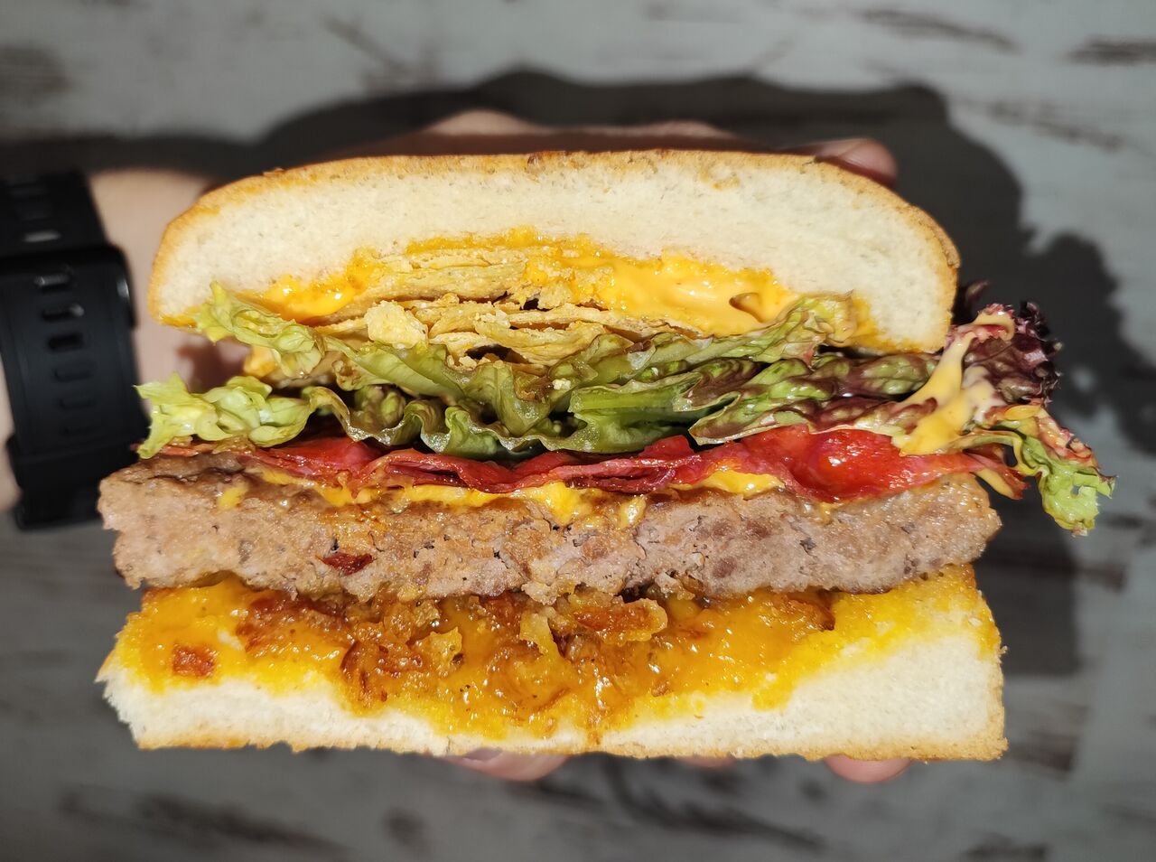 Hovädzí CHORIZO burger