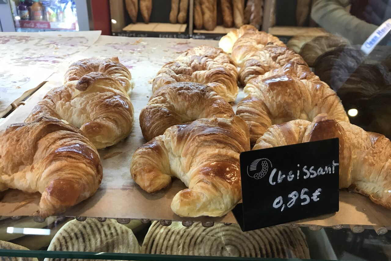 Des viennoiseries