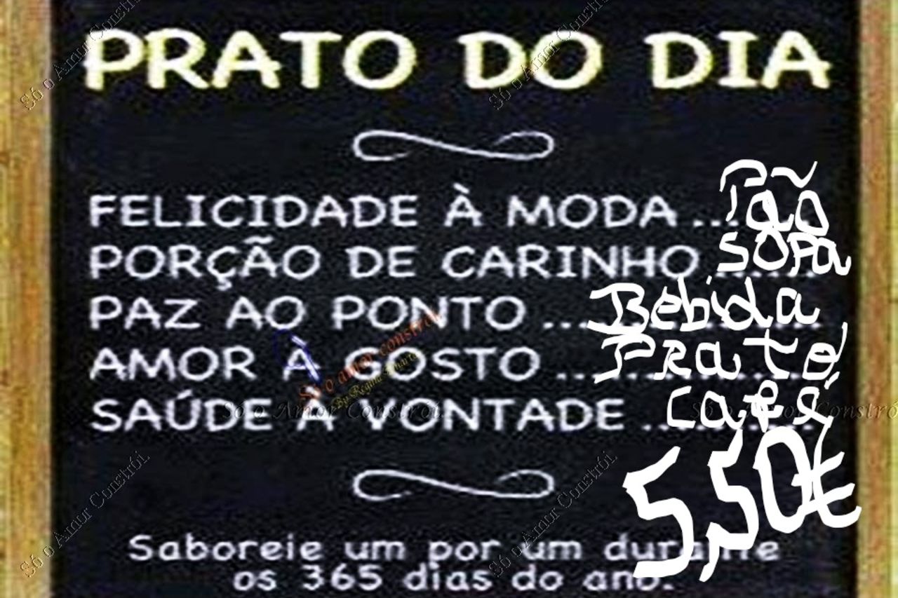 Prato do Dia em TODOS os Dias da Semana.