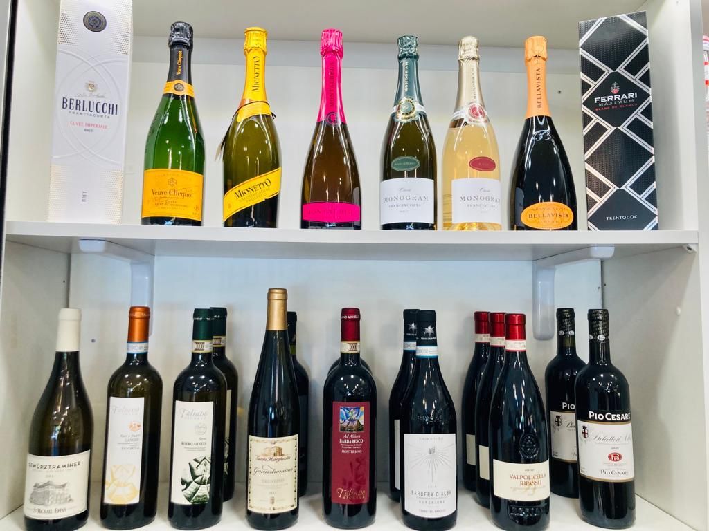 La nostra selezione di vini e spumanti 