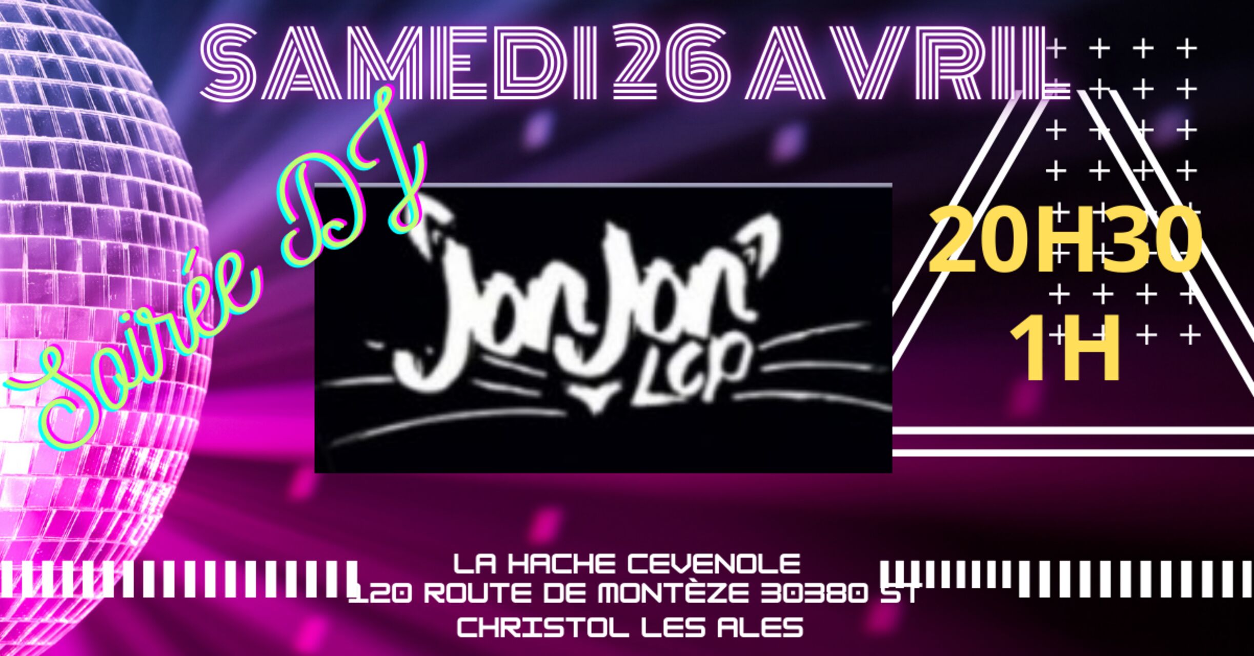 Soirée DJ avec JONJON lcp🪩