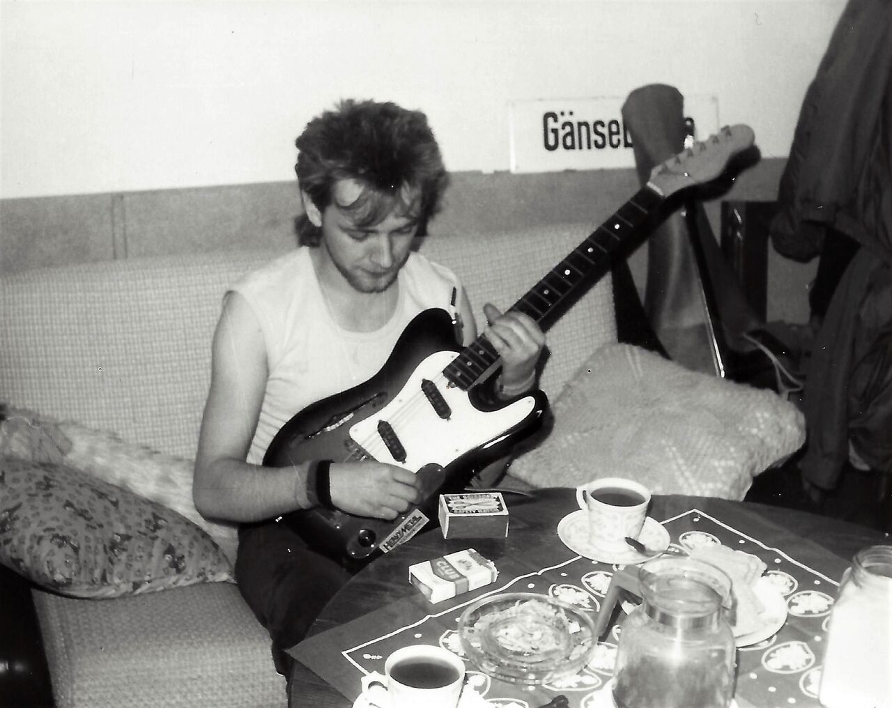 Eine Saite darf nicht reißen .... 