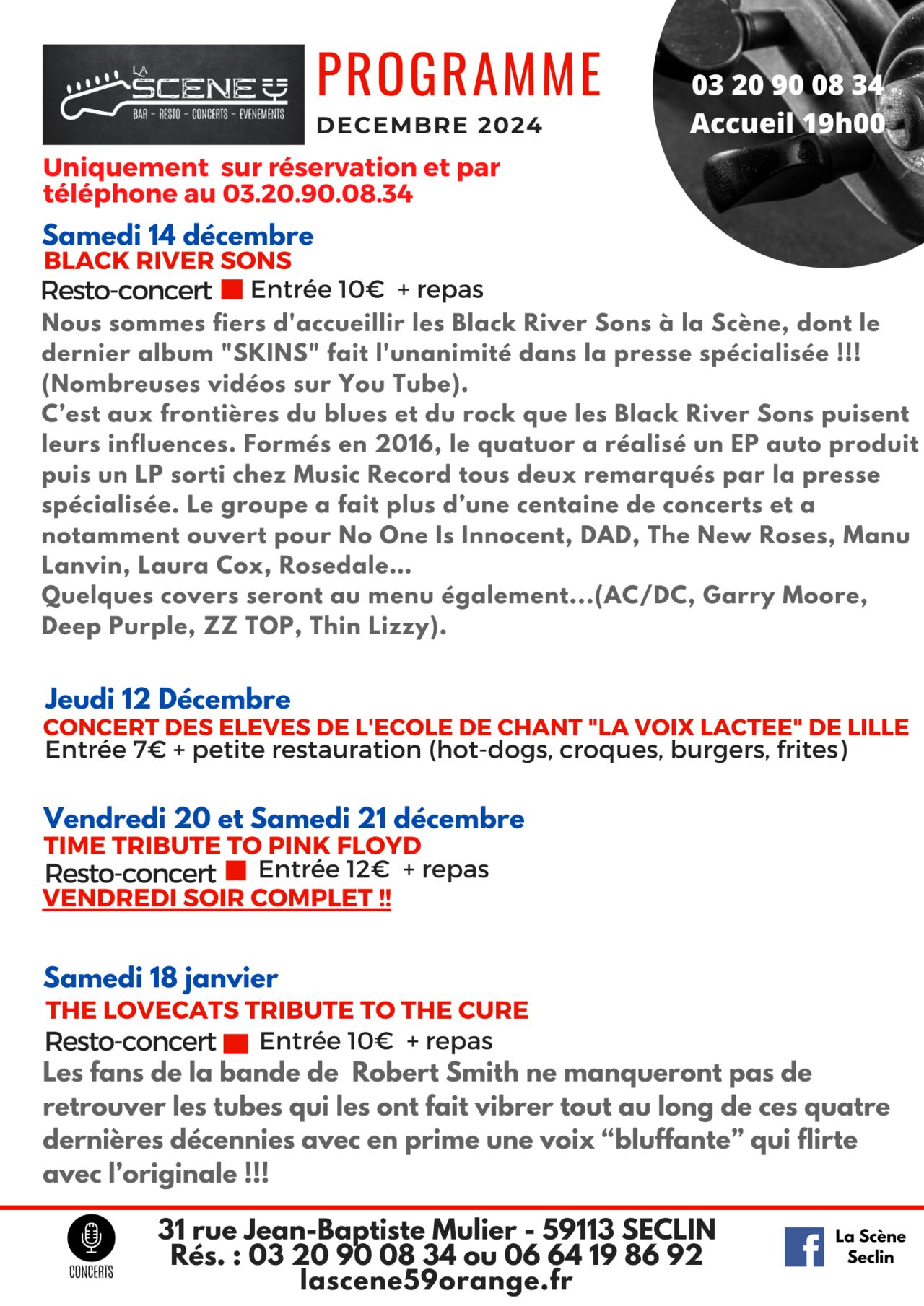 Programme Décembre 2024