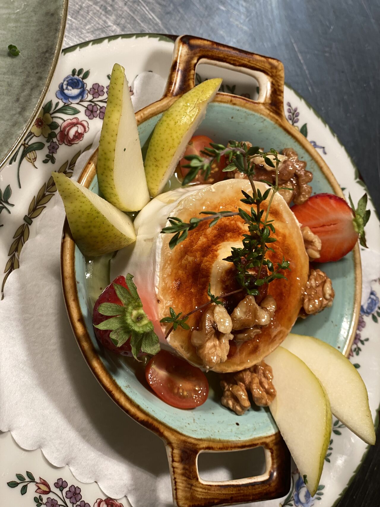 Karamellisierte Ziegenkäse 