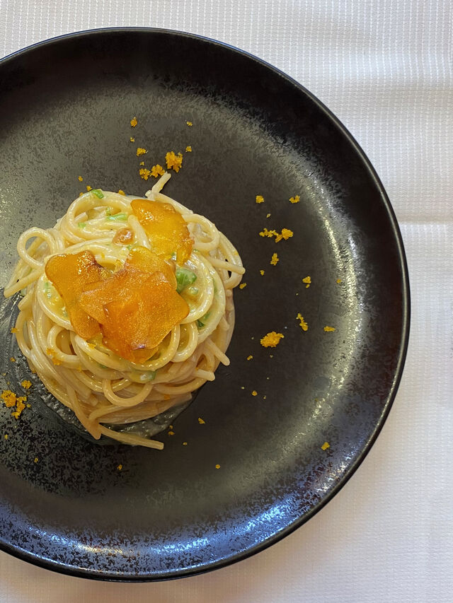 Spaghetti alla bottarga di muggine