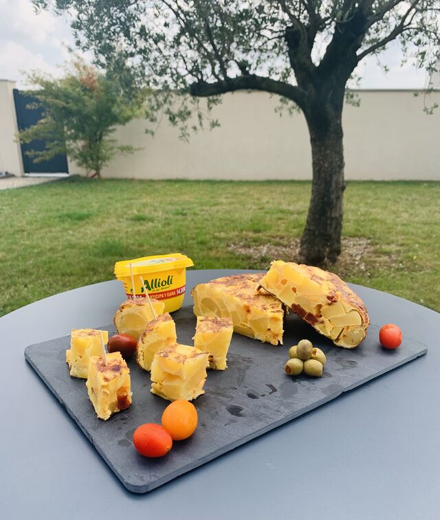 Venez déguster notre tortilla maison