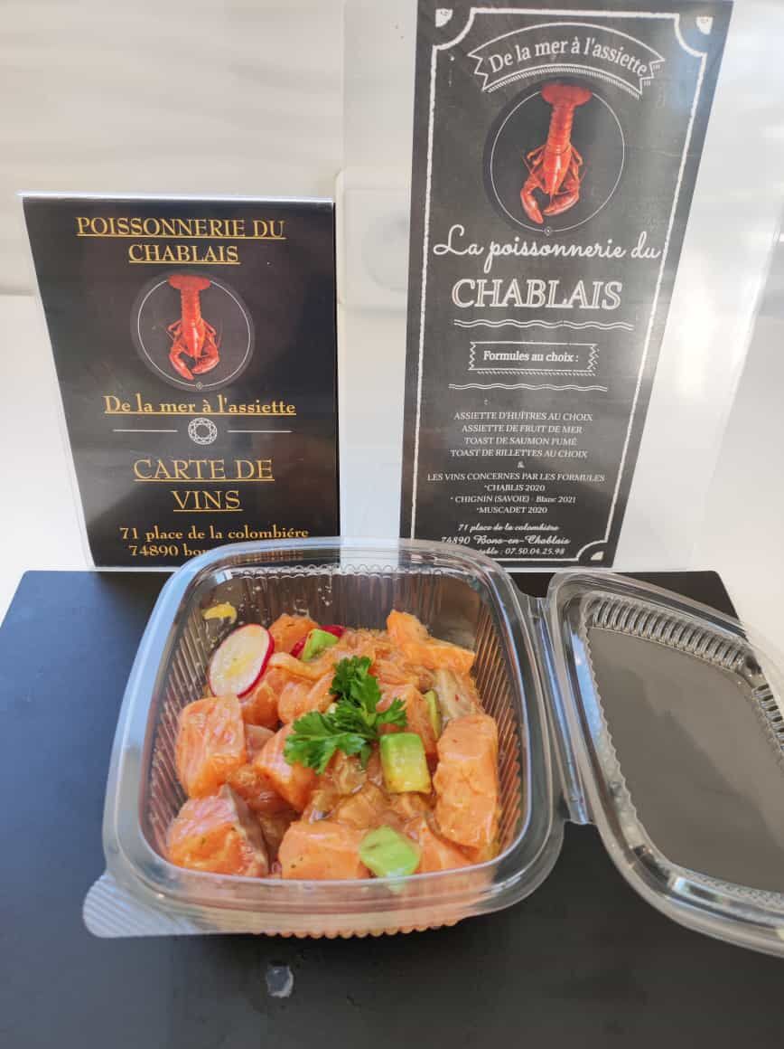 Ceviche de saumon aux agrumes