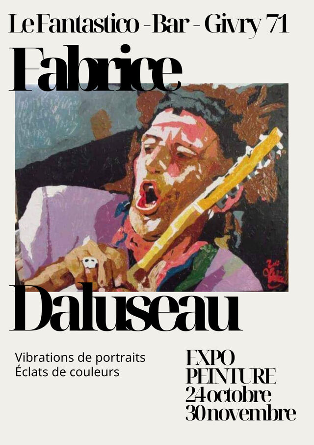 Expo. peinture Fabrice Daluseau 24.10 / 30.11.24