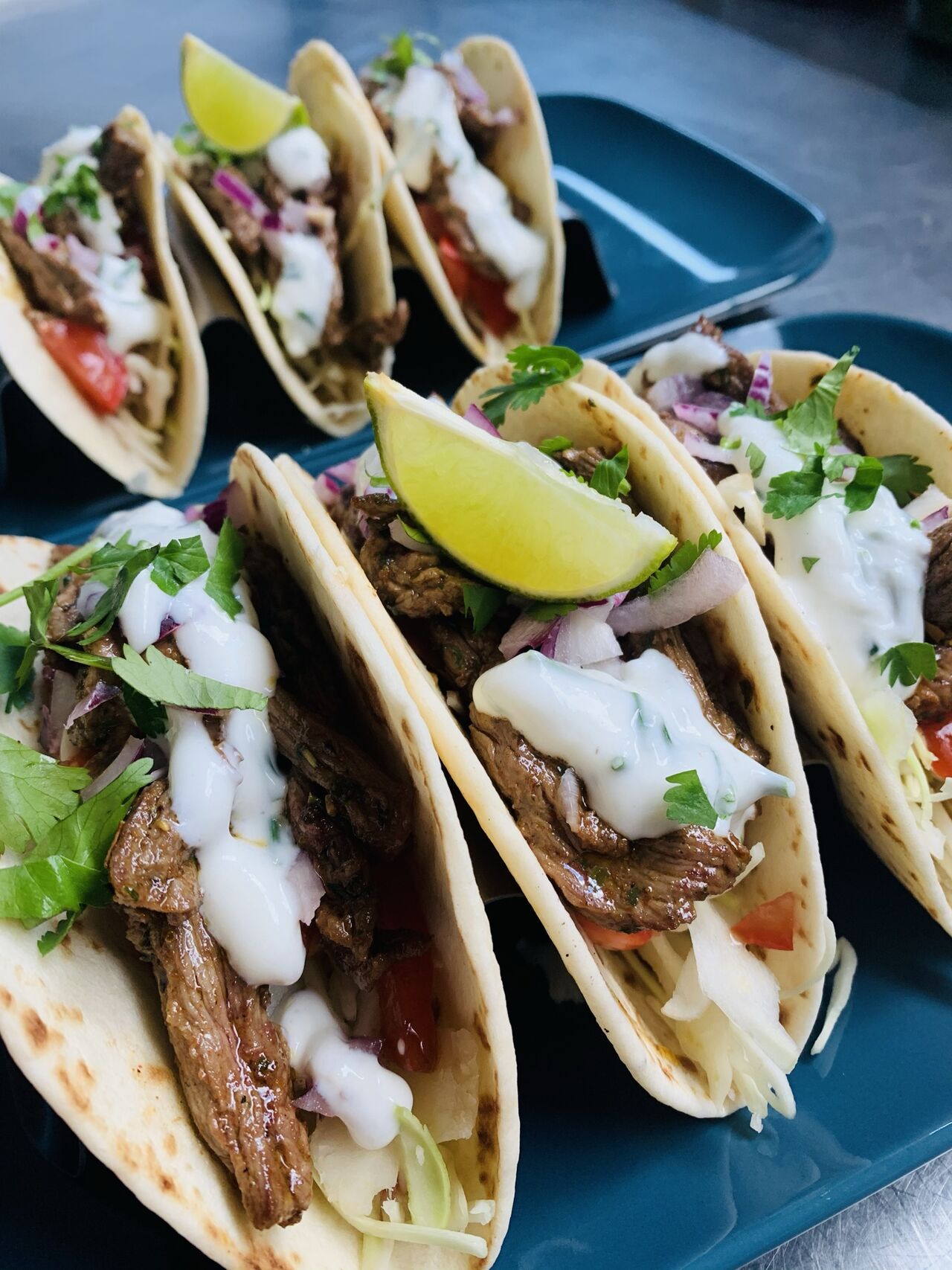 tacos boeuf mariné