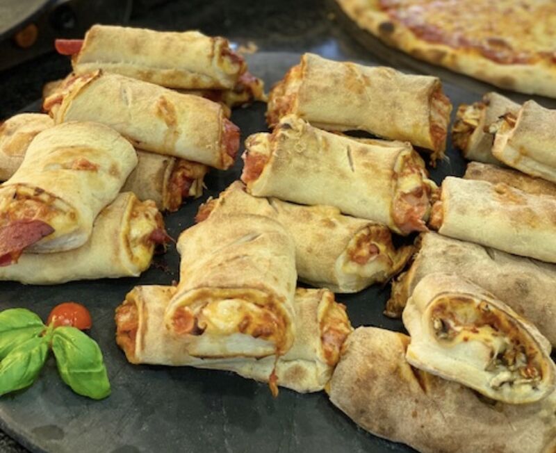 Girello-Teigtaschen mit diversen Füllungen.