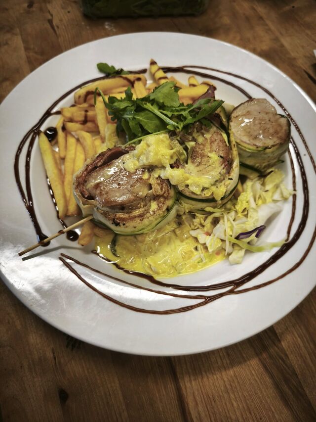 Vepřová panenka v župánku