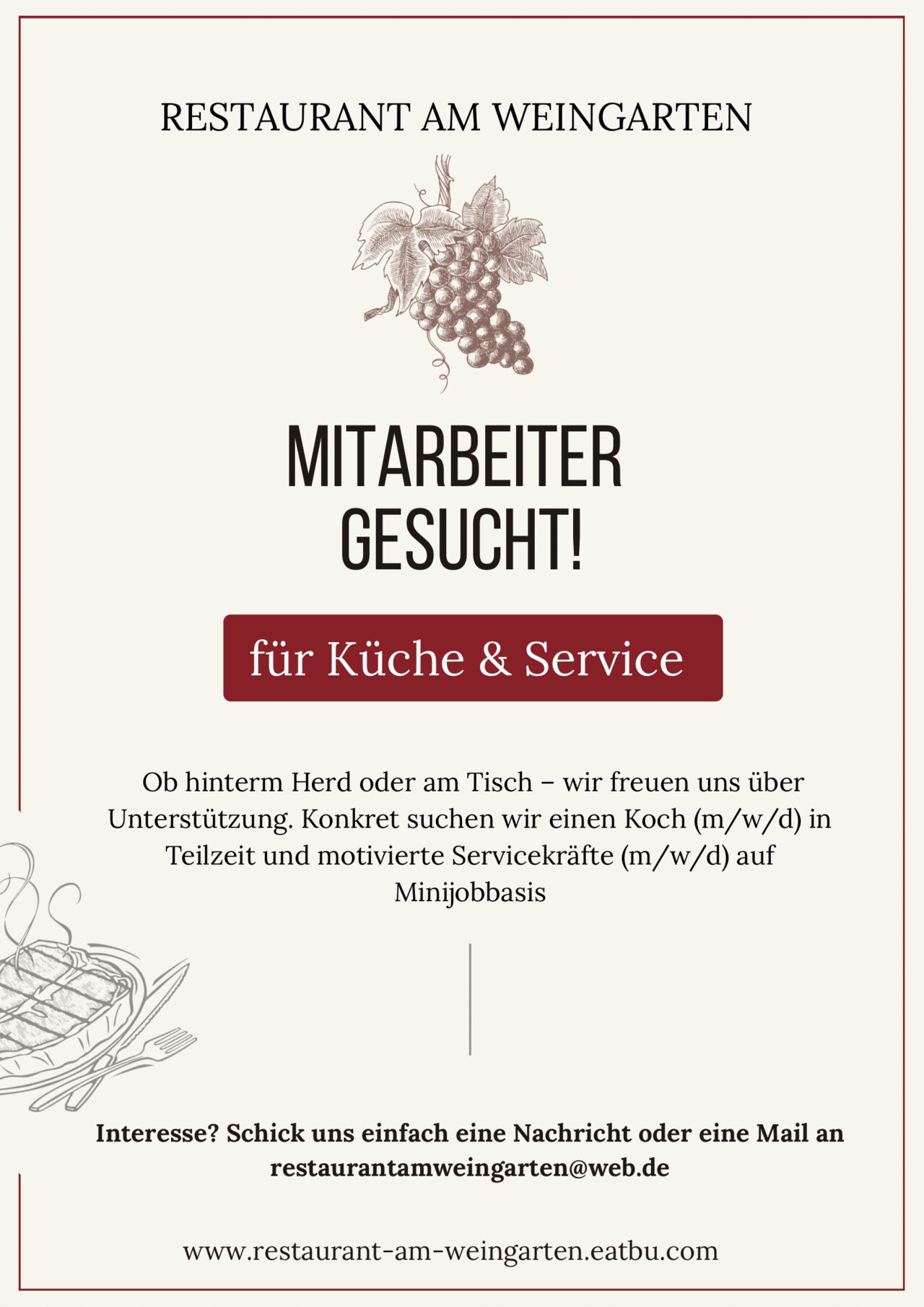 Wir suchen Verstärkung!