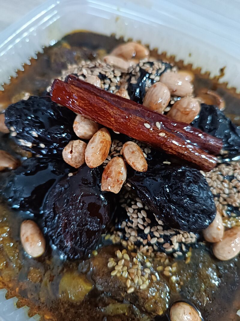 Tajine bœuf pruneaux 