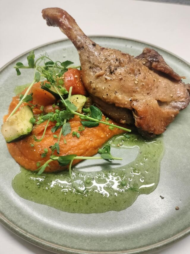 Cuisse de canard confite