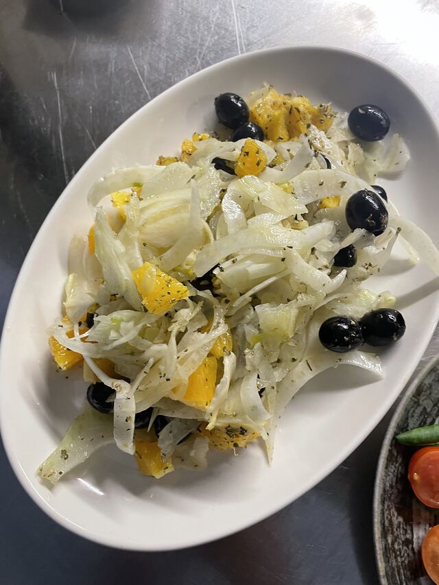 INSALATA SICILIANA CON FINOCCHI E ARANCE