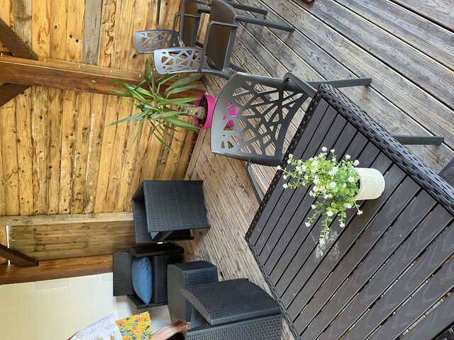 Salon de jardin pour le Verre 