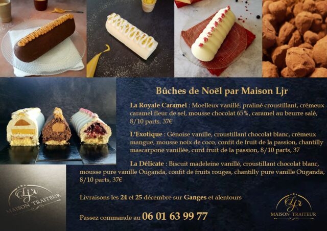 Collection des bûches de Noël 2022