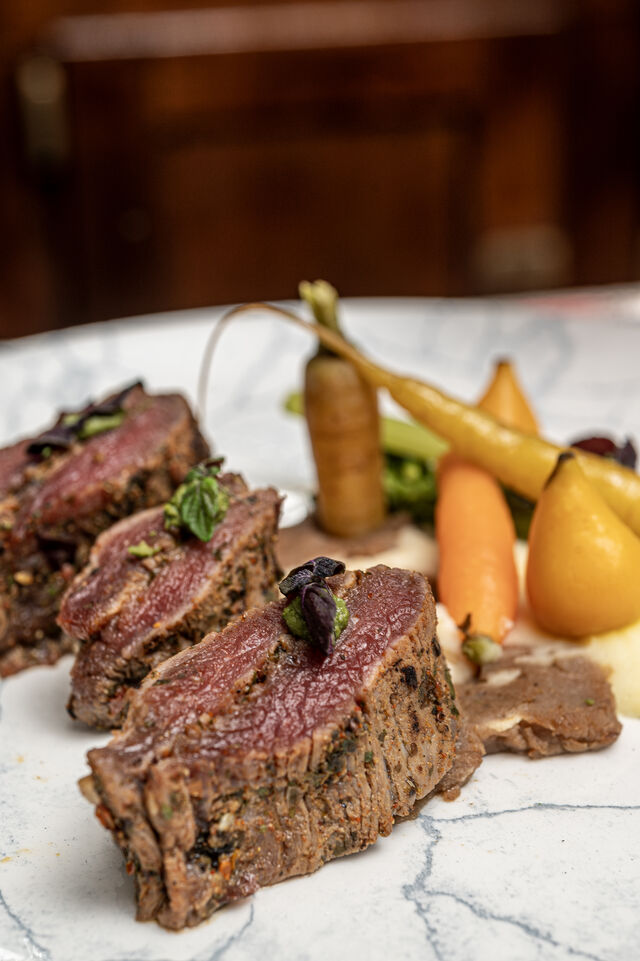 Boeuf aux mini-légumes