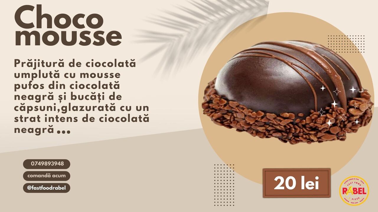 Desert Choco mousse