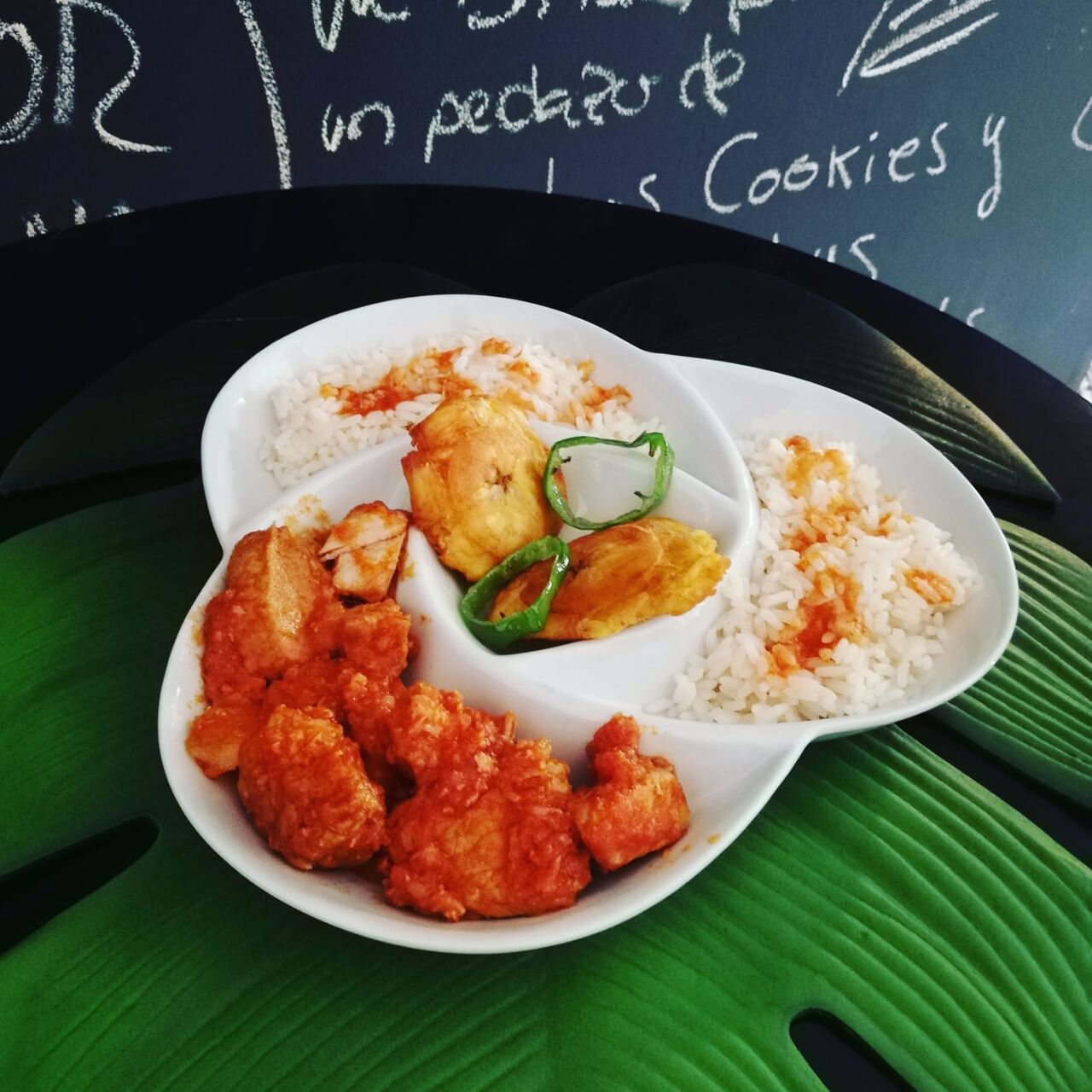 Arroz con papa a la cubana bien sabroso 