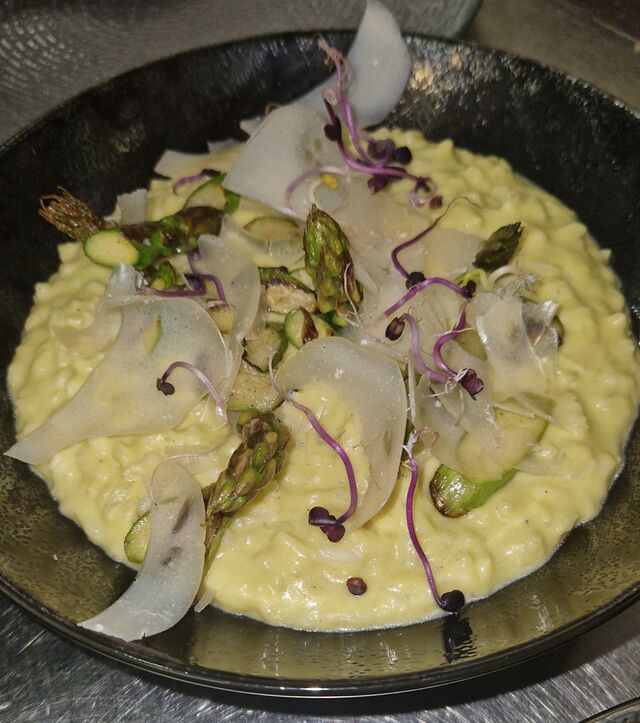Risotto aux Asperges Vertes