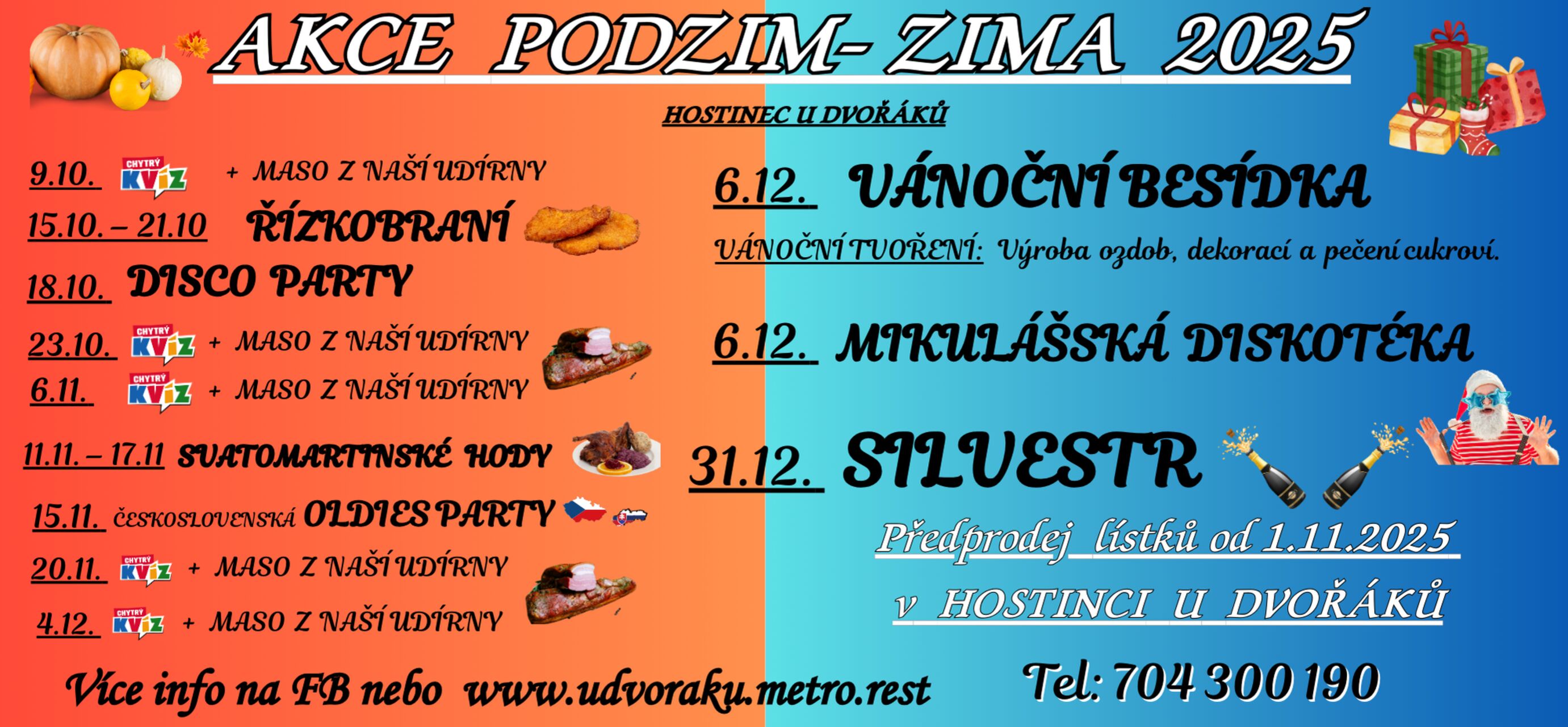 Akce podzim- zima 2025