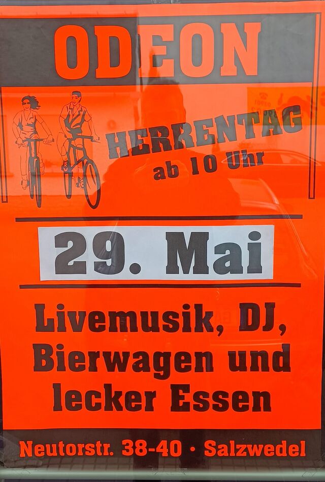 Herrentagsparty am 29.05.2025