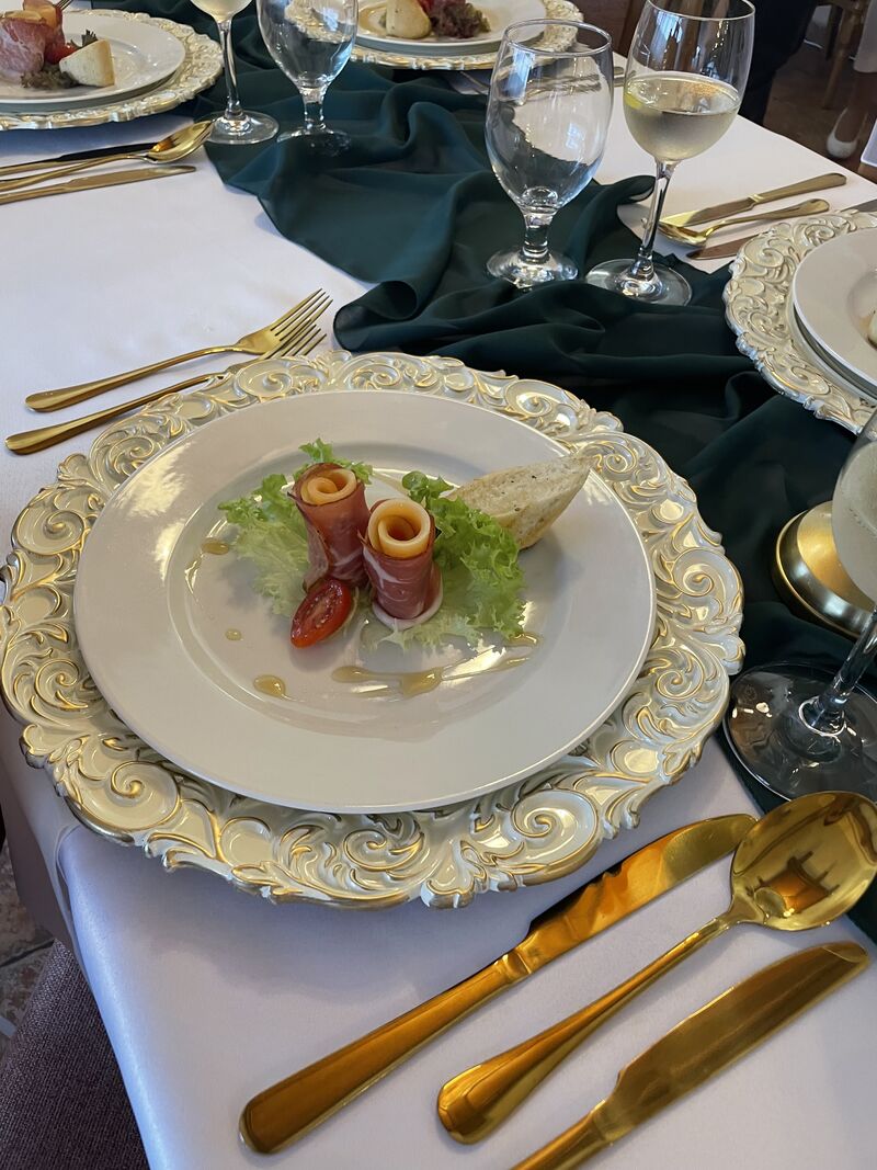 Predjedlo: Talianska šunka so žltým melónom 