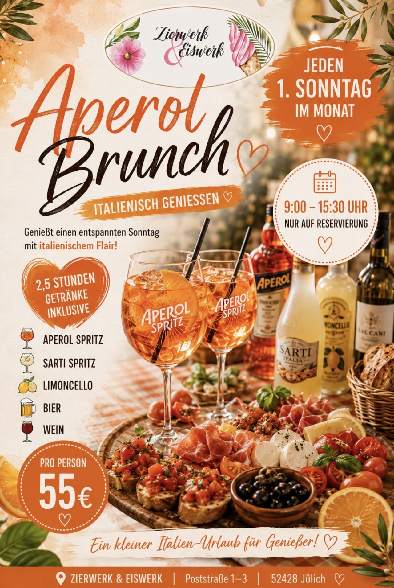 Aperol Brunch soooo viel Aperol & Co ...