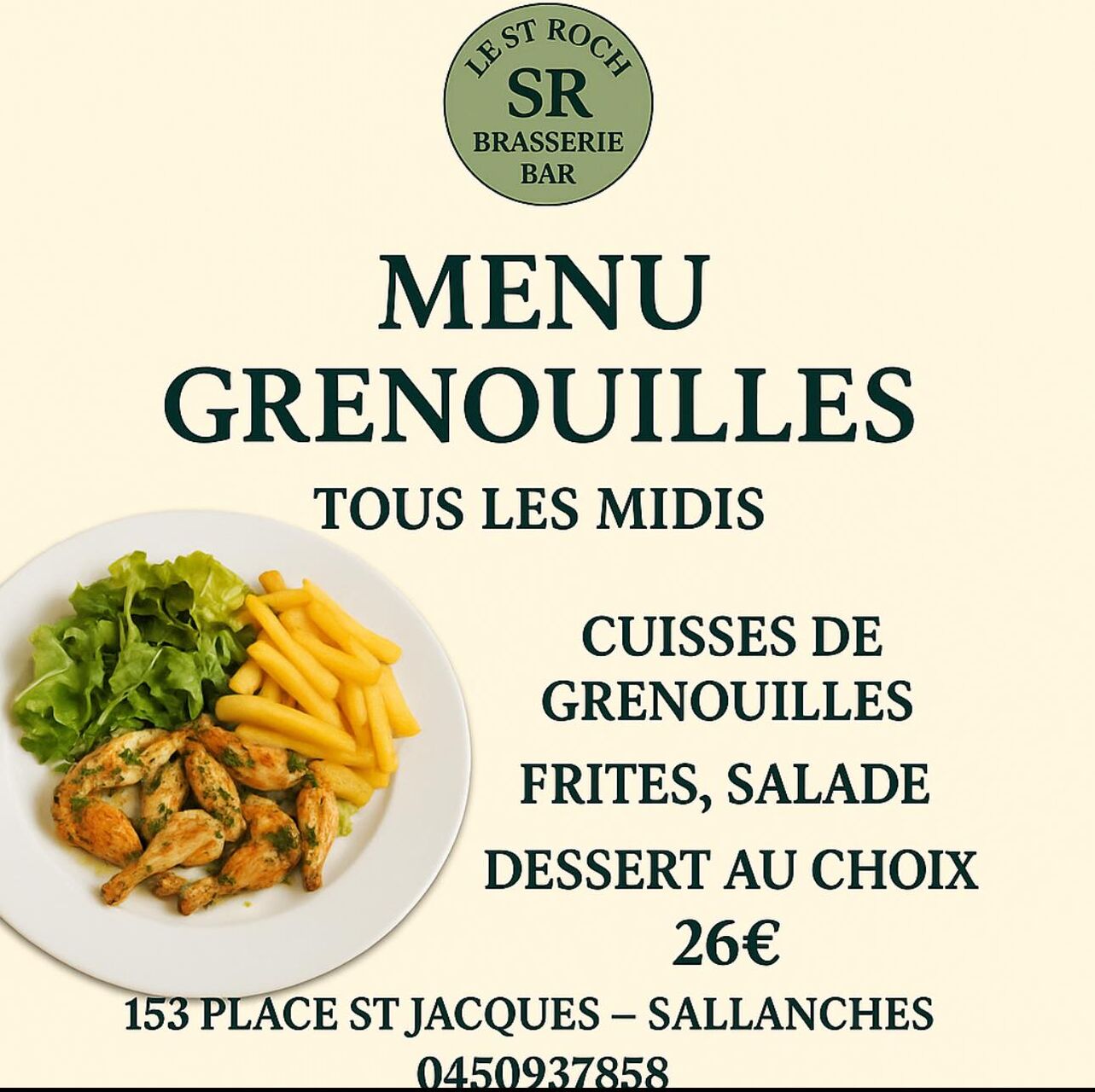 Venez vous régalez!