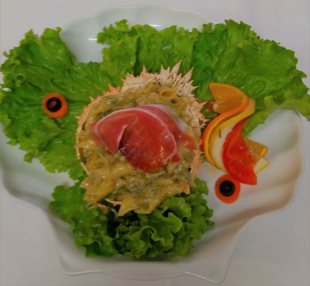 Fuži sa rakovicom i istarskim pršutom