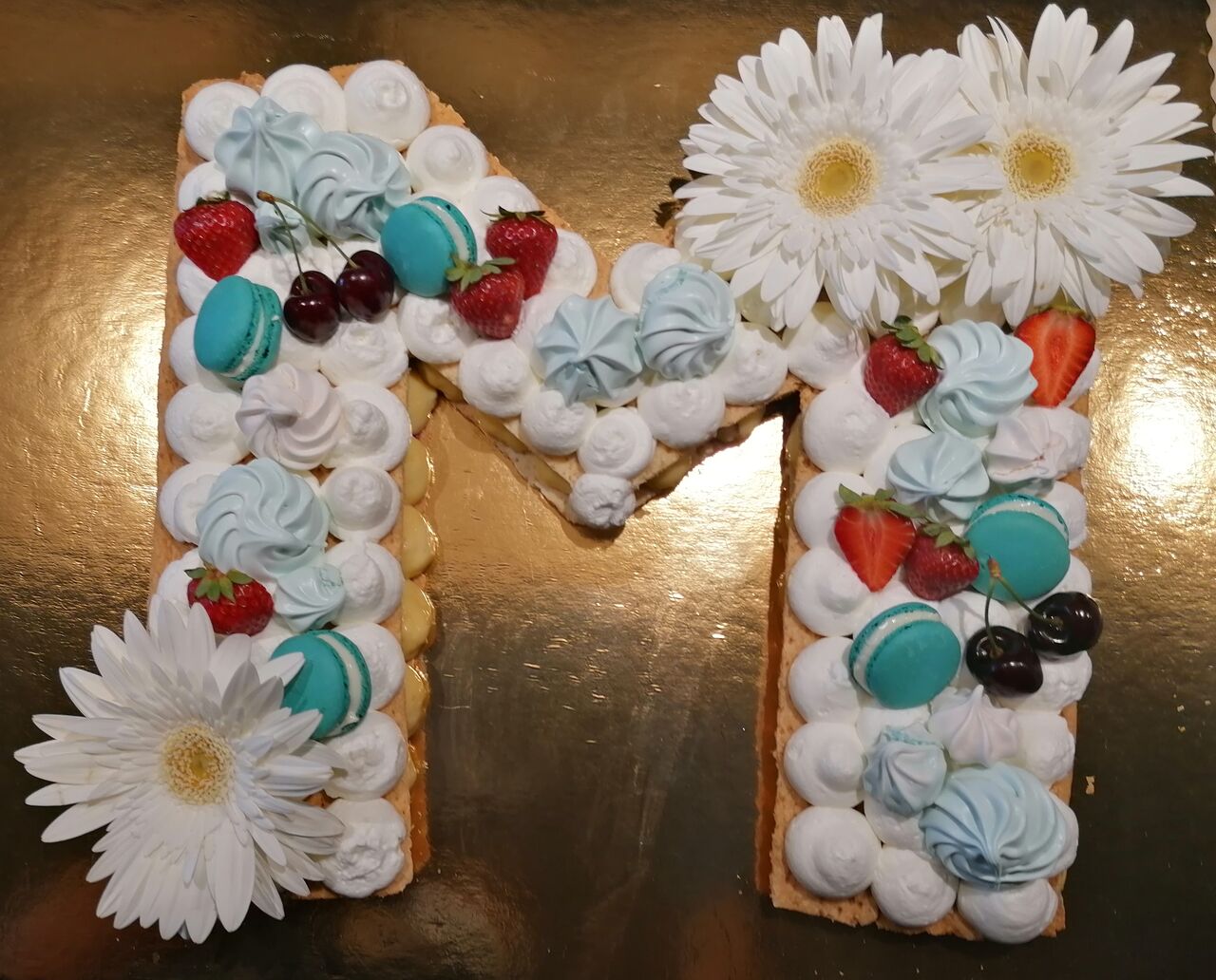 La nostra torta per il Battesimo di Michelangelo