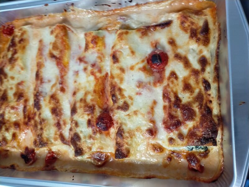 Cannelloni ricotta épinard encore fait maison
