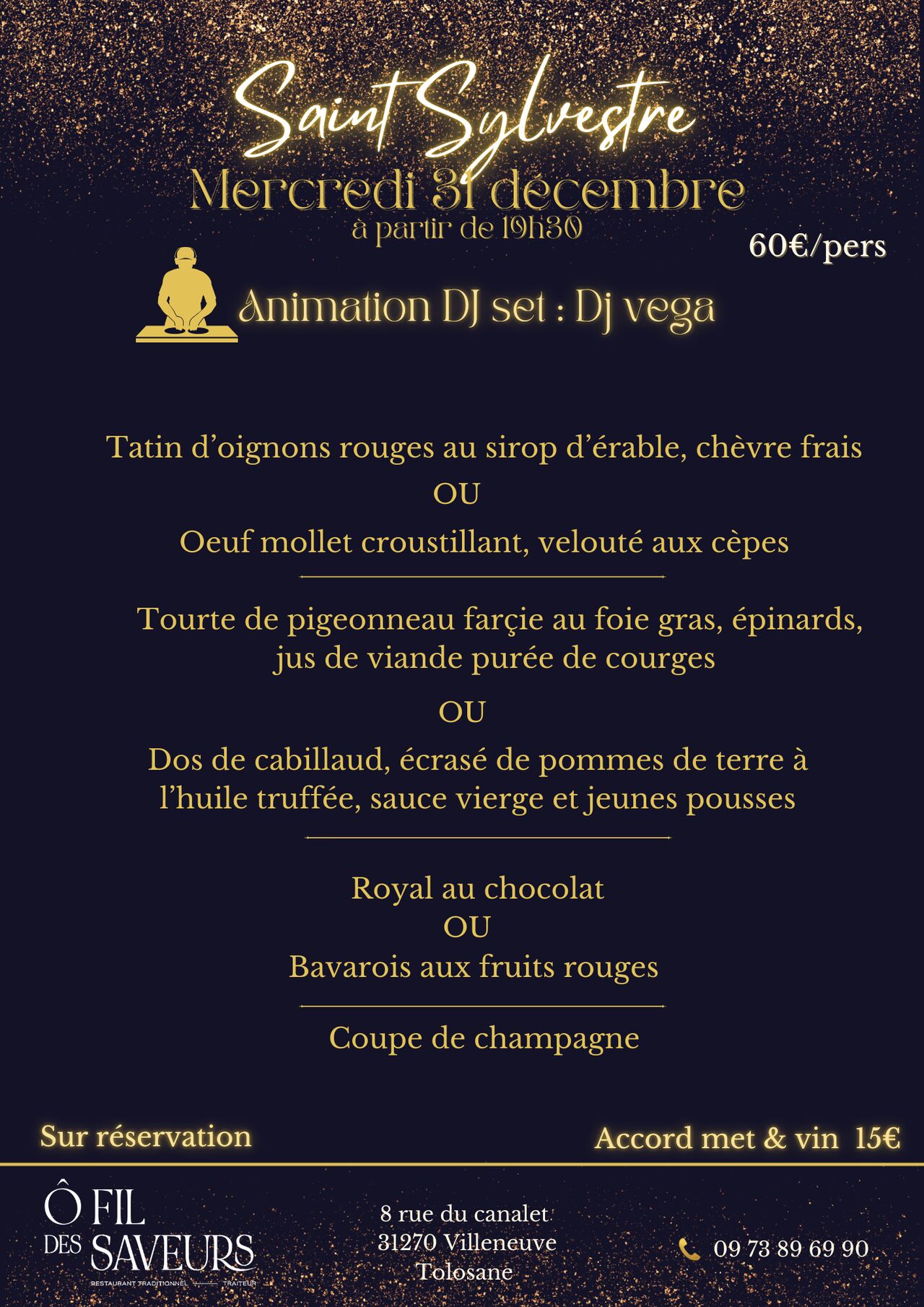 Soirée Saint Sylvestre