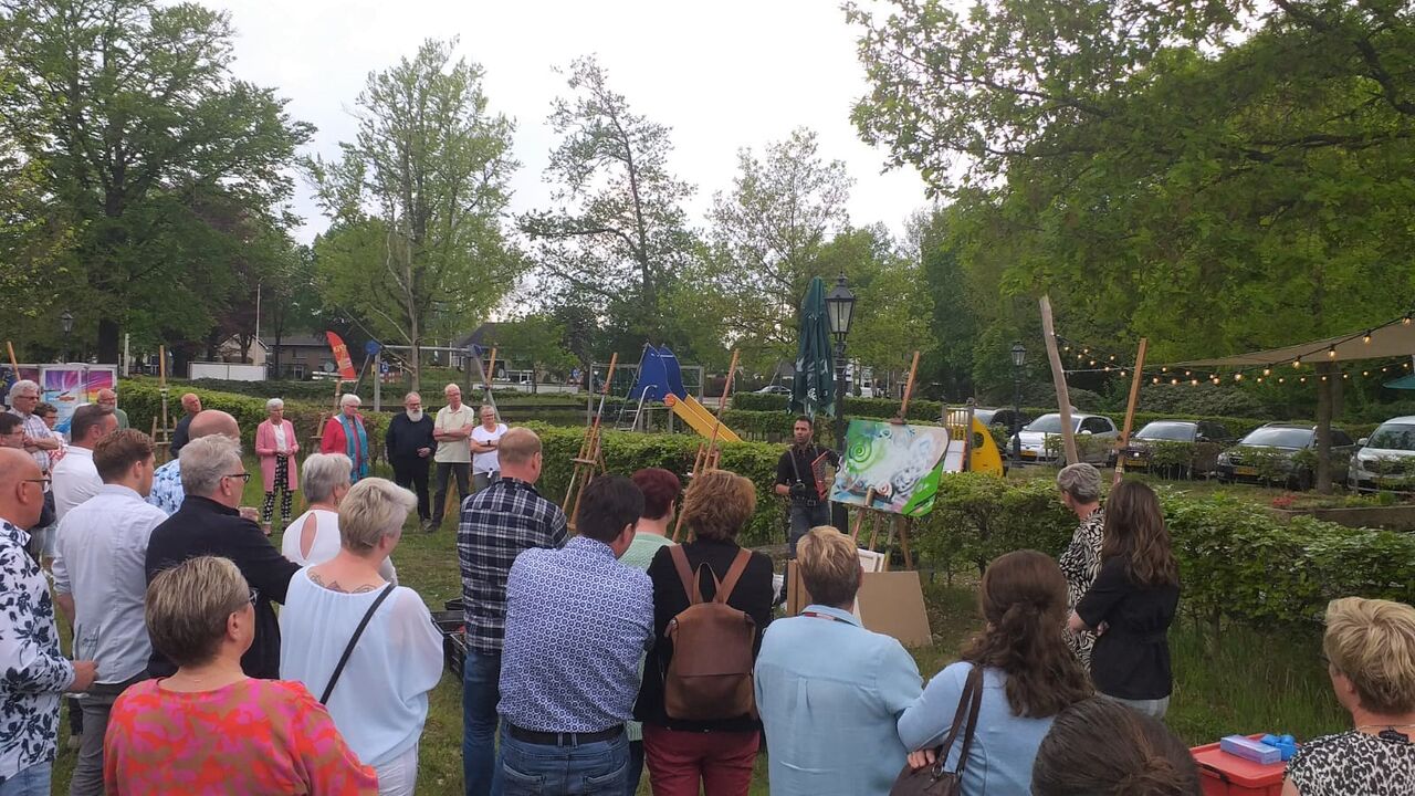 Schilderkunst op het doek (winter/zomer)