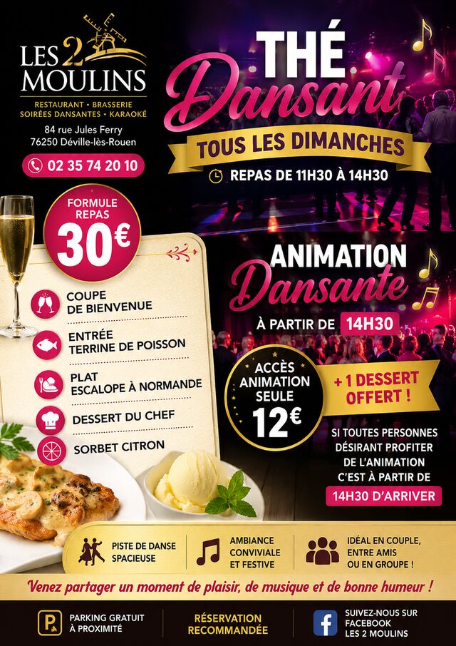 THE DANSANT LE DIAMNCHE 