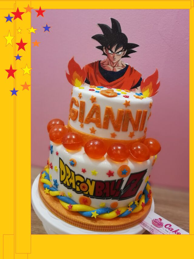 Gâteau thème Dragon Ball Z