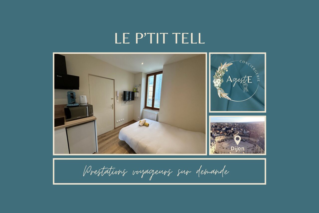 Un studio au calme à 2 pas de la gare !