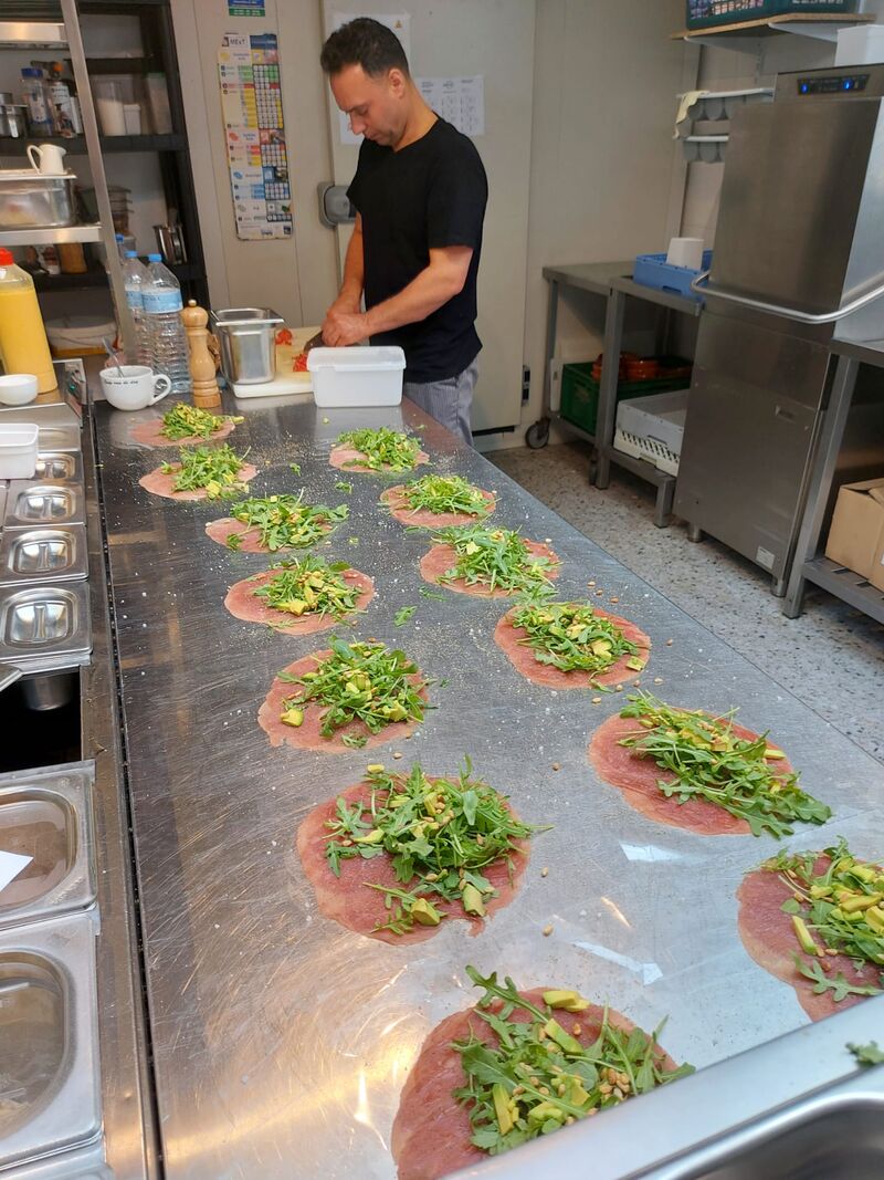 Onze sous-chef ah werk