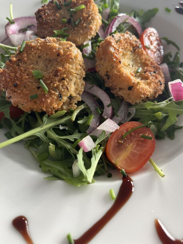 Croquettes de chèvre chaud 