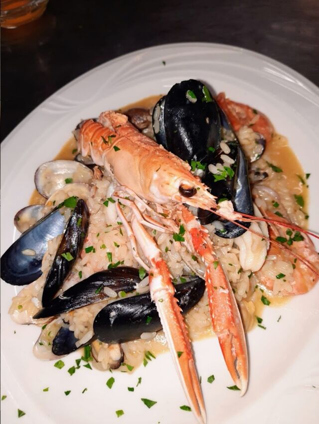 Risotto alla pescatora