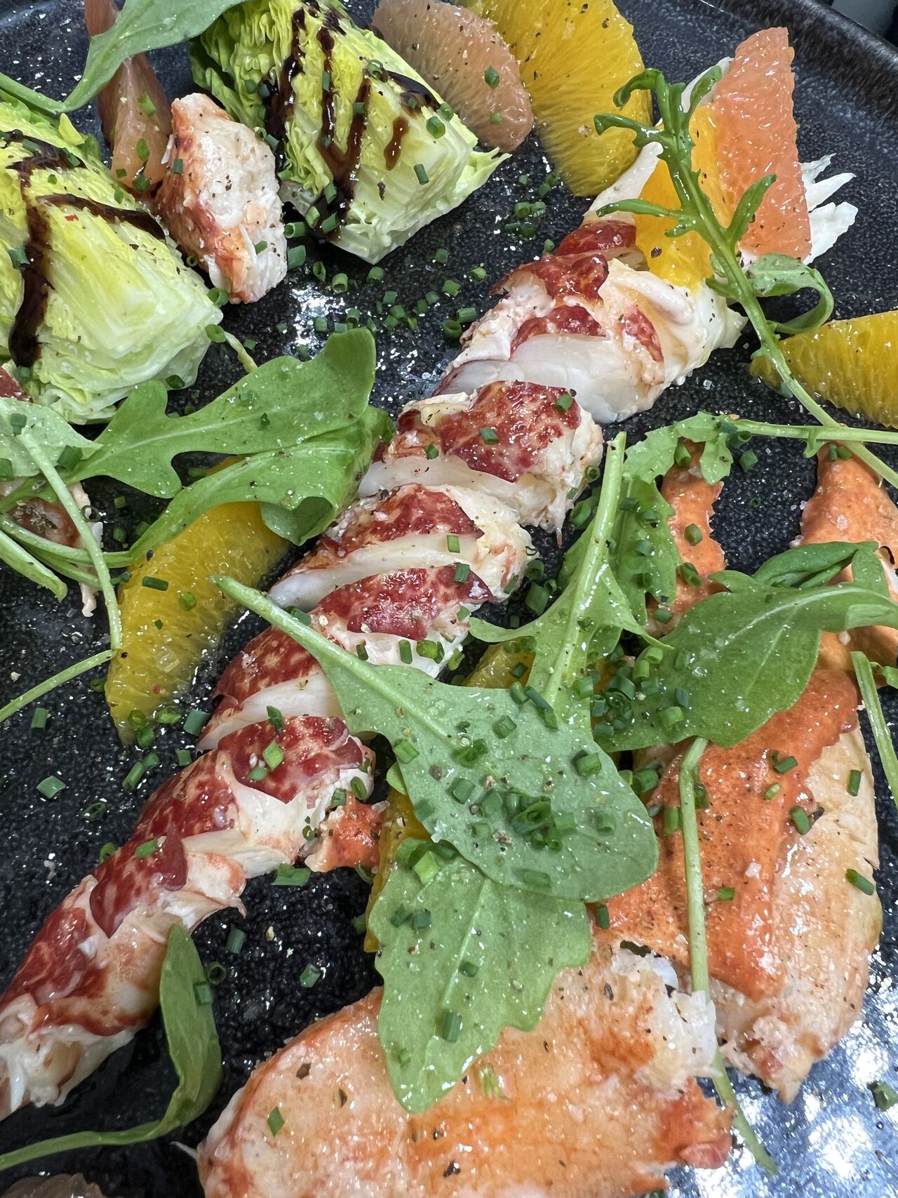 La Salade de Homard et Agrumes