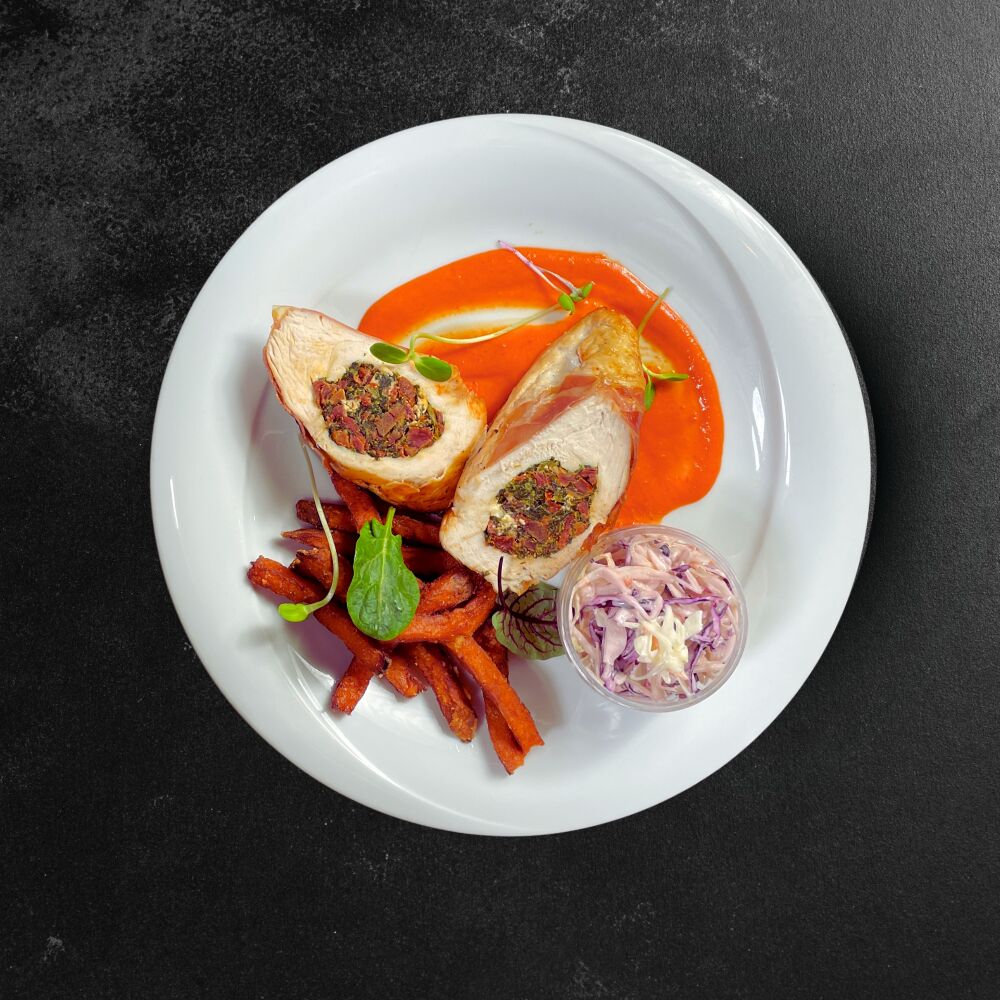 PIERŚ Z KURCZAKA | STUFFED CHICKEN BREAST